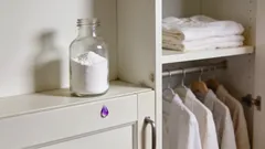 Je hebt geen grof zout of rijst nodig: dit is het geheim om een muffe geur in je kledingkast te verwijderen en schimmelvorming te voorkomen.