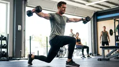 Top 5 coole oefeningen met halters voor billen en schouders